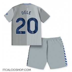 Everton Dele Alli #20 Terza Maglia Bambino 2023-24 Manica Corta (+ Pantaloni corti)